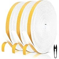 RATEL Tira de Sellado Junta 12 mm (W) x 3 mm (H) x 18 m (L) con Tijeras x 1- Tiras de Sellado Autoadhesivas Prova di…